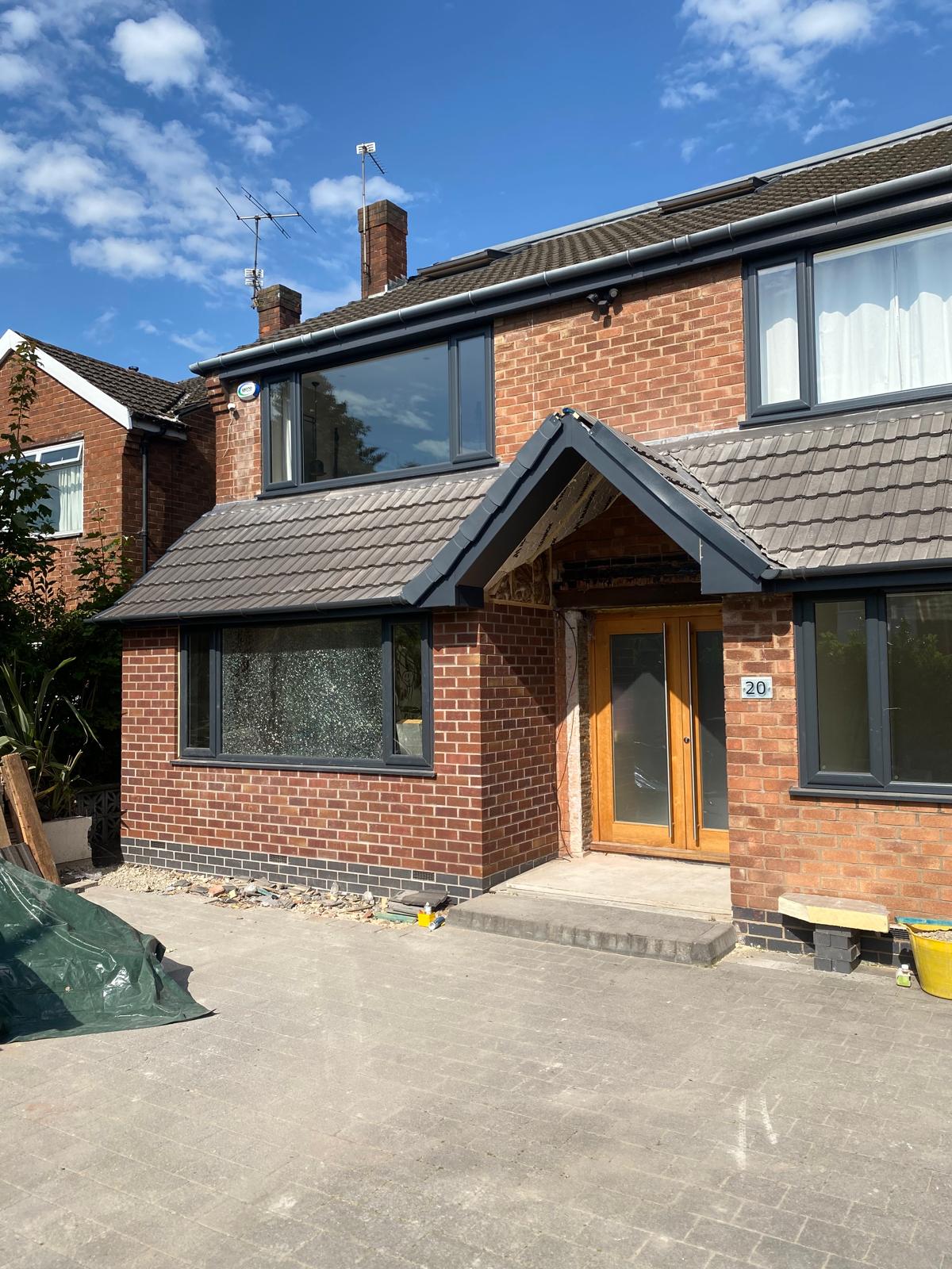 Professional roofing work by Brookwood Roofing